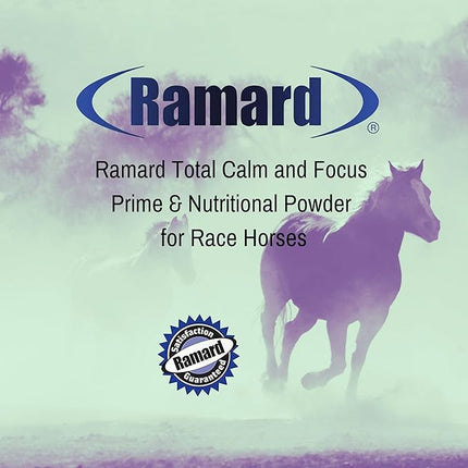 Ramard Total Calm and Focus for Horses Supplement - Magnesium & Calming Formula for Horse Show, Training, & Performance Mental Alertness Without Drowsiness, Show Safe, Perfect Prep for Horses - Pail