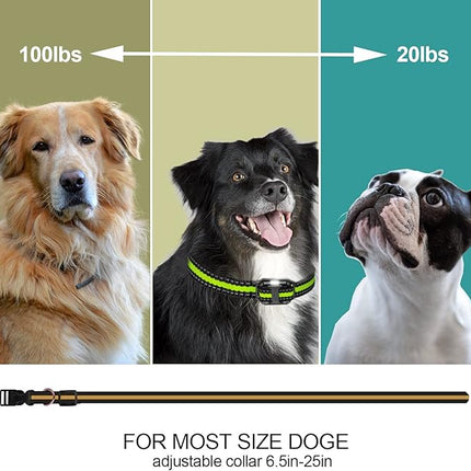 Electric Dog Training Collar with Remote 1640FT, E-Shock, Safe Training Modes, Rechargeable IP67 Waterproof Collars for 1 Dog (Black)