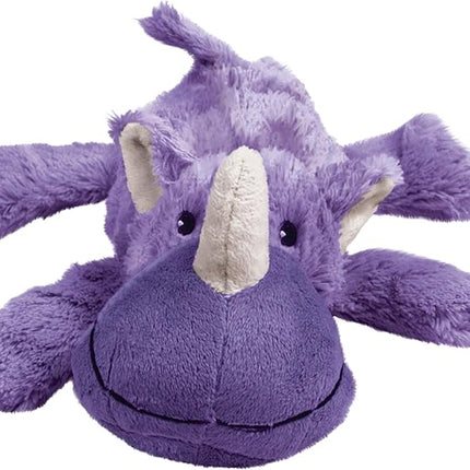 KONG - Cozie Rosie Rhino - Indoor Cuddle Squeaky Plush Dog Toy - for Small Dogs