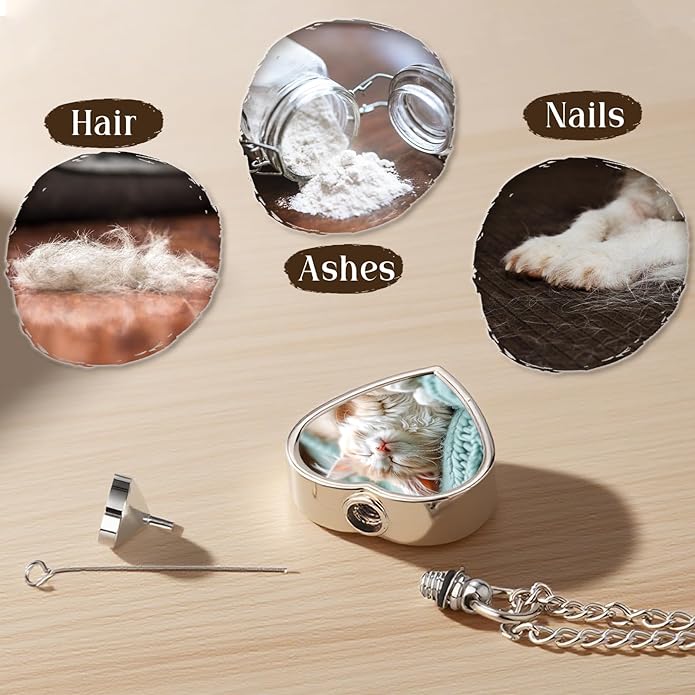 Custom Pet Necklace, Personalized Dogs Necklaces for Women, Dogs Remembrance Jewelry, Picture Necklace Personalized Photo, Customized Dog Memorial Gifts for Loss of Dog