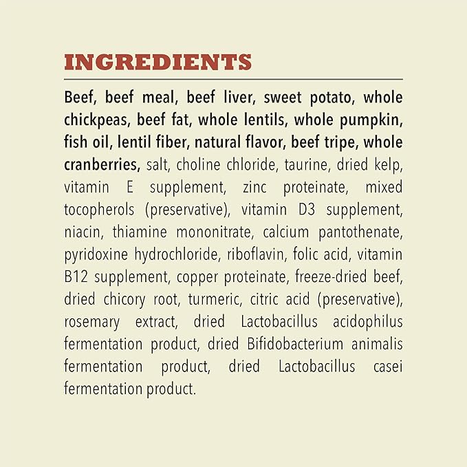 ACANA Singles Limited Ingredient Grain Free High Protein Dry Dog Food Beef & Pumpkin Recipe 13lb Bag