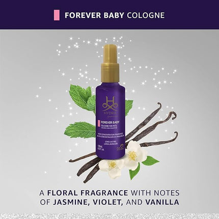 Hydra Forever Baby Pet Cologne, Finishing Cologne for Dogs and Cats, Grooming Spray, 4.4 Ounces