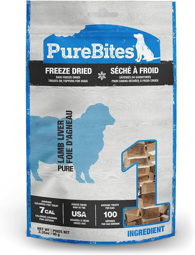 Purebites Lamb For Dogs, 3.35oz/ 95g | Mid Size