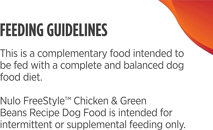 Nulo Freestyle Puppy & Dog Wet Dog Food Topper, Premium All Natural Grain-Free, Real Meat Dog Food Topper with High Animal-Based Protein and Only 5 or Less Ingredients With No Additives, Orange
