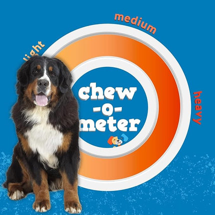 Jack & Pup Cow Hooves for Dogs, Natural Long Lasting Dog Hooves for Large and Small Breeds, Single Ingredient Cow Hoof, Dog Treats Alternative for Rawhide and Bully Sticks - 25 Pack