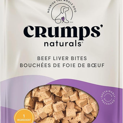 Crumps' Naturals Beef Liver Bites For Pets, 10-Ounce
