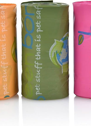 BioBase Pet Poop Bags - 3 Rolls, 36 Bags - 13 Inch x 9 Inch