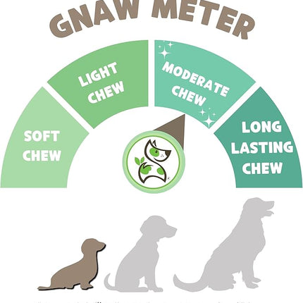 Nature Gnaws Extra Thin Bully Sticks for Small Dogs 5-6" (25 Count) - Long Lasting for Light Chewers and Puppies - Natural Beef Dog Chew Bones