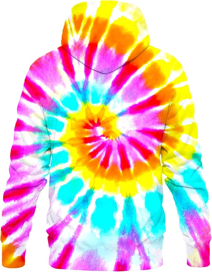 Yasswete Unisex Adults 3D Printed Fashion Hoodies for Men Women Pullover Novelty Sweatshirts with Big Pockets