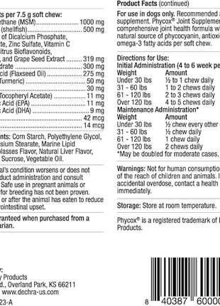 Canine Joint Support, 120 Soft Chews