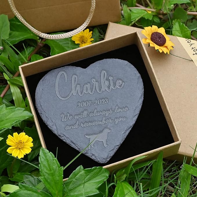 Pet Loss Gifts, Personalized Dog Memorial Stones, Pet Memorial Gifts, Loss of Dog Sympathy Gift, Dog Memorial Gifts, Pet Remembrance Gift in Memory of Dog, Personalized Loss of Pet Gift