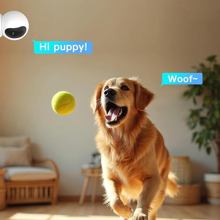 ARENTI 5G Indoor Security Camera 2 Pack, 4MP Pet Camera with Speaker for Dog/Cat, Baby Monitor with Phone App, Dual-Band WiFi, Auto Tracking, Super Night Vision, 64G Local Storage (P2Q 64G 2PC)