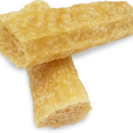 Himalayan Dog Chew Happy Teeth Yak Cheese Dog Chews Dental Chews, 100% Natural, Long Lasting, Gluten Free, Healthy & Safe Dog Treats for Oral Health, Lactose & Grain Free, Protein Rich, 2 Chews