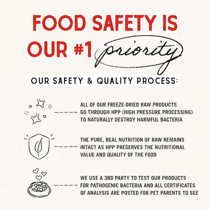 Stella & Chewy's Freeze-Dried Raw Chicken Heart Dog Treats - Single Ingredient, No Additives - Premium Training Treats - Perfect For Picky Eaters - 11oz Bag