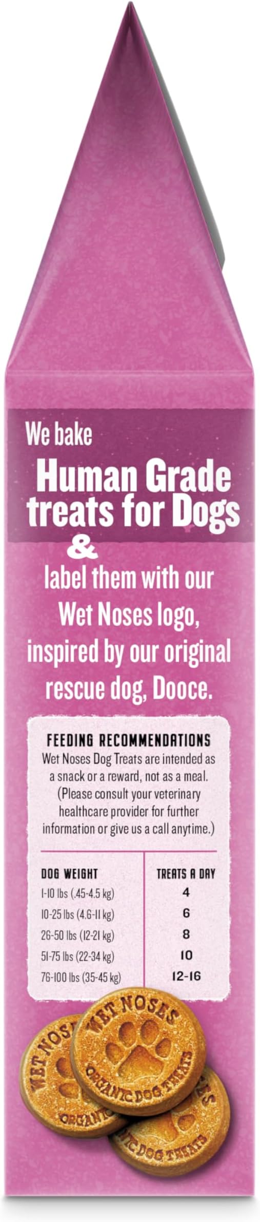 Organic Crunchy Dog Treats – for All Pet Sizes, Breeds – All-Natural Puppy Treat, Senior Dog Snack – 100% Human-Grade – Delicious Chews for Dogs – Grain-Free Berry Blast, 14 Oz (2-Pack)