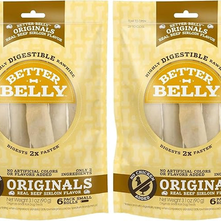 Better Belly Roll, Beef Sirloin, 3.1 Oz (Pack of 2)