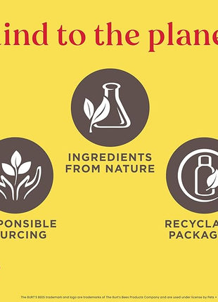 Burt's Bees for Pets Tearless Puppy Shampoo with Buttermilk, 95% Natural Origin Formulas, Shampoo for Puppies - Gentle Dog and Puppy Shampoo Tear Free, Best Puppy Shampoo Tearless, 32 oz