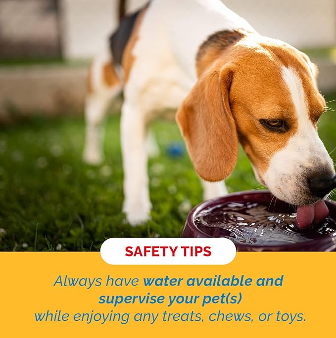 | Dog Rawhide Bones Chews 3-4" (50 Count) Premium Rawhide Dog Bones | Free Range Grass Fed Cattle with No Hormones, Additives or Chemicals