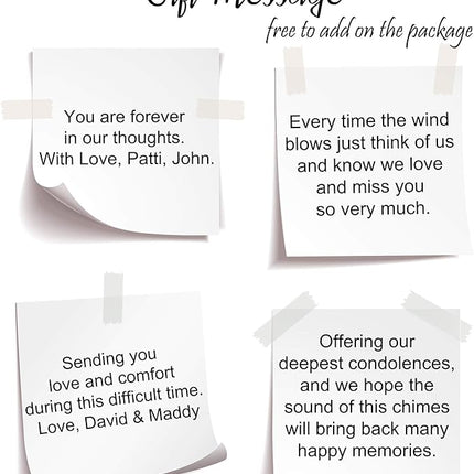 Loss of Cat Memorial Wind Chime Personalized, Dog Memorial for Lost of Dog, Loss of Pet Remembrance Gift, Sympathy Bereavement for Lost of Cat, in Memory of Gift for a Grieving Pet Owner