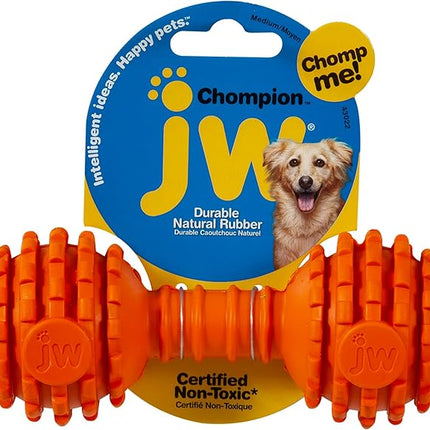 JW Pet Chompion Heavyweight Dog Chew Toy for Medium Breeds, Assorted Colors