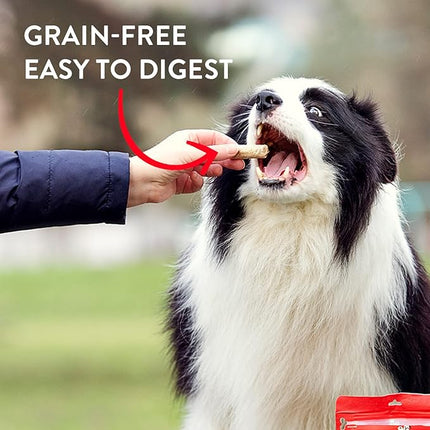 Stella & Chewy's Freeze-Dried Raw Wild Weenies Dog Treats - High-Protein Training Treats for Dogs & Puppies - All-Natural Grass-Fed Lamb Recipe with 97% Meat & Organs - USA Made - 3.25 oz Bag