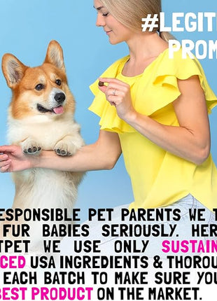 Omega 3 Alaskan Salmon Oil Treats for Dogs 120 Fish Oil Chew Supplement Skin and Coat Allergy and Itch Relief Hip & Joint Health Brain Shedding Hot Spots Treatment Omega 3 6 9 EPA & DHA Fatty Acids