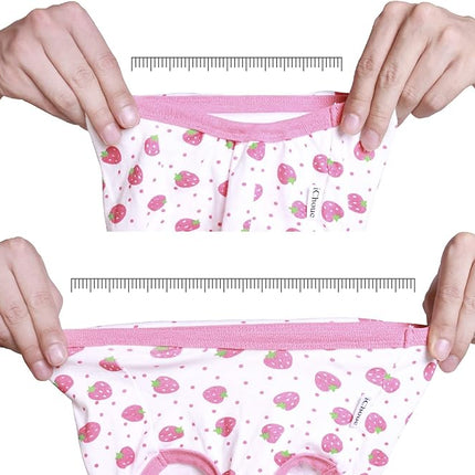 iChoue 100% Breathable Cotton English Bulldog Halloween Cartoon T Shirts Cute Clothes for Medium Large Dogs Vest Tank Tops Terrier Pitbull Strawberry - XXLarge