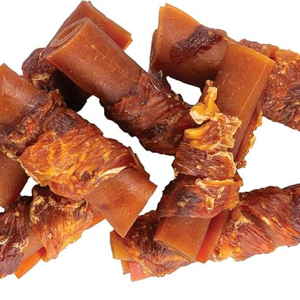 SmartBones Mini Chicken-Wrapped Sticks for Dogs with Real Peanut Butter, Rawhide-Free Dog Chew, 15 Count (Pack of 3)