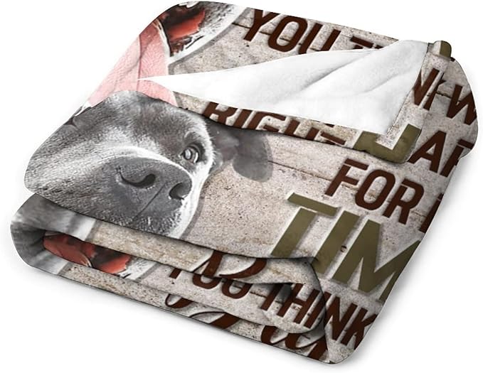Artsadd Personalized Dog Memorial Blanket with Dog Pictures & Name - Custom Pet Memorial Blanket, Sympathy Remembrance Made in USA