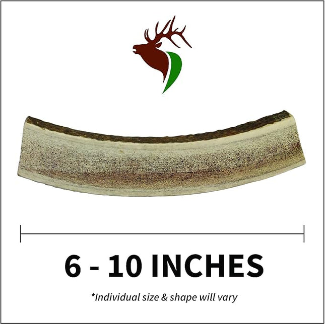 – X Large Split Single Pack (for 50+ lb Dogs) Premium Grade Elk Antler for Dogs (1 Piece) Sourced in The USA