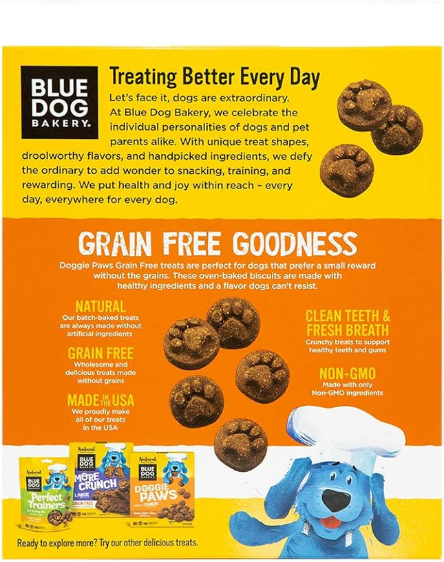 Blue Dog Bakery Natural Dog Treats, Doggie Paws, Maple Bacon Flavor, 16.2oz (1 Count) (Pack of 2)