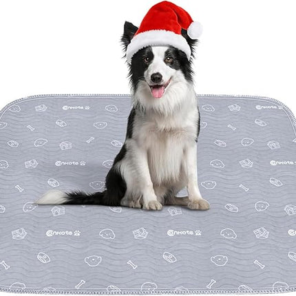Dog Washable Pee Pads, 2 Pack Large 36"x41" Super Absorbent Reusable Dog Training Pads Puppy Non-Slip Waterproof Mat for Puppy Potty, Playpen, Incontinence