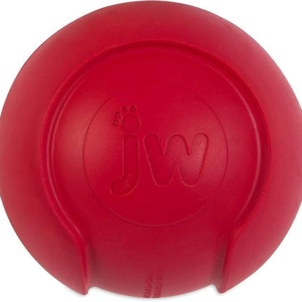 JW Pet Company iSqueak Bouncin' Baseball Dog Toy, Medium (Colors Vary)