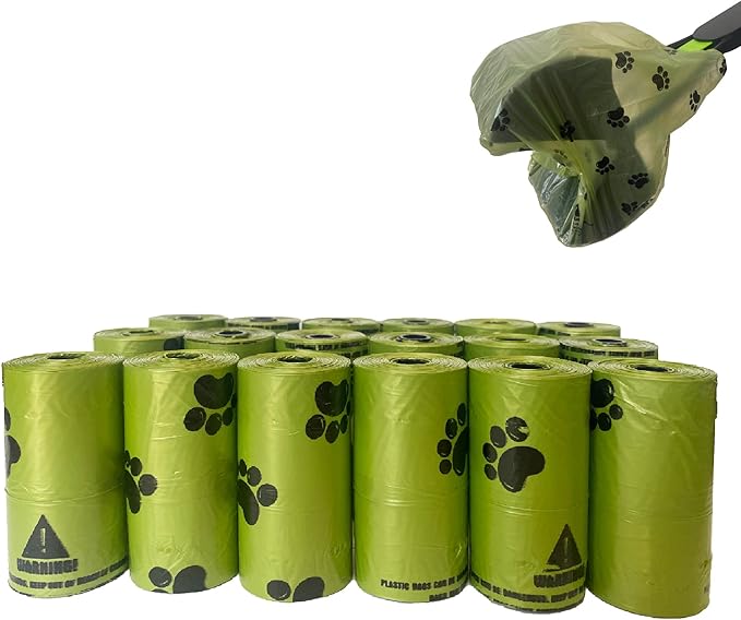 Extra Large Dog Poop Bags, XL Pooper Scooper Bag, 13.8 x 12 Inch, 100% Leak Proof Dog Poop Bags Rolls, 270 Count