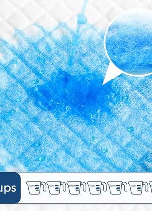 Quilocare 100PCS 28” x 34” Puppy Pads