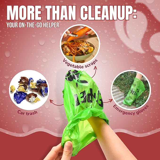 Pet N Pet Poop Bags For Dogs, Green 270 Counts Lavender Scented Dog Poop Bags Rolls, Dog Bag, Pet Waste Bag