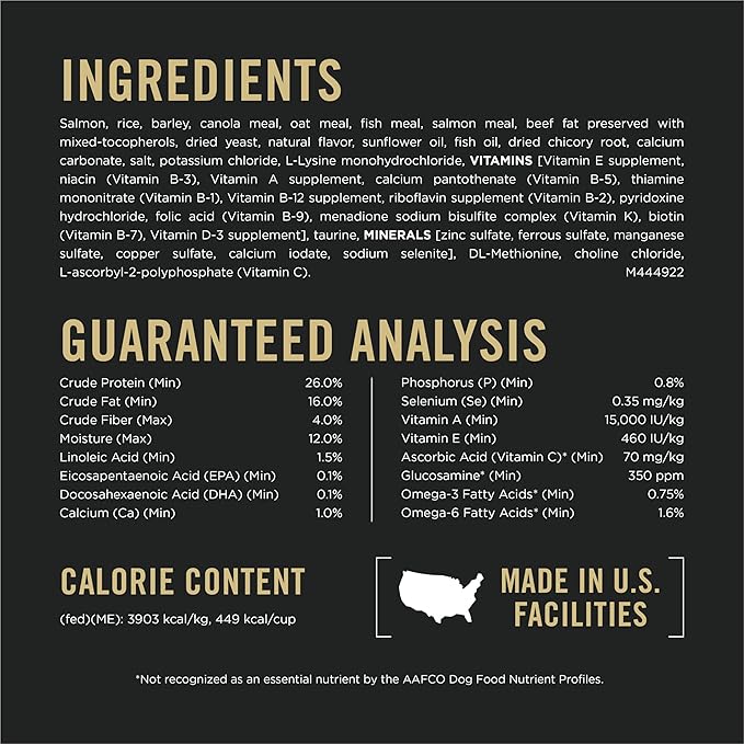 Purina Pro Plan Sensitive Skin and Stomach Dog Food Dry, Adult Salmon & Rice Formula, Digestive Health - 30 lb. Bag