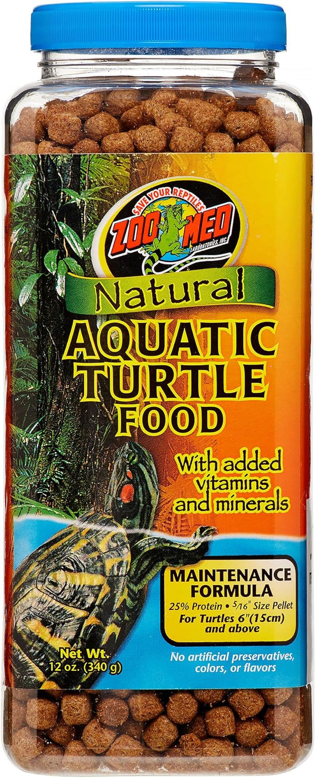 Zoo Med Natural Maintenance Formula Aquatic Turtle Food