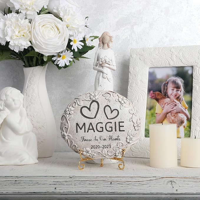 Personalized Chicken Memorial Stone, Pet Grave Marker Hen, Chicken Headstone, Chicken Tombstone, Chicken Gravestone, Chicken Memorial Stone, Chicken Memorial Gifts