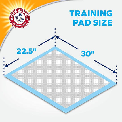 Arm & Hammer for Dogs XL Training Pads | 30% Larger Coverage, New & Improved Super Absorbent, Leak-Proof, Odor Control Quilted Dog Training Pads with Baking Soda| 36 Count - 4 Pack Wee Wee Pads