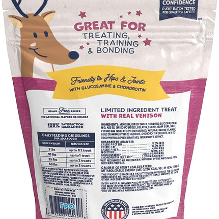 Natural Balance Limited Ingredient Rewards Jumpin' Stix, Grain-Free Dog Treats for Adult Dogs of All Breeds, Venison Recipe, 10 Ounce (Pack of 1)