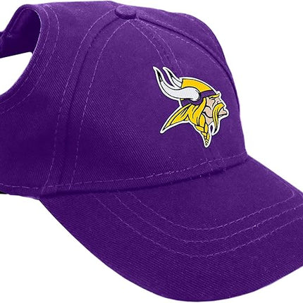 Littlearth NFL Pet Baseball Hat - Officially Licensed Teams, Sizes: XS - XL