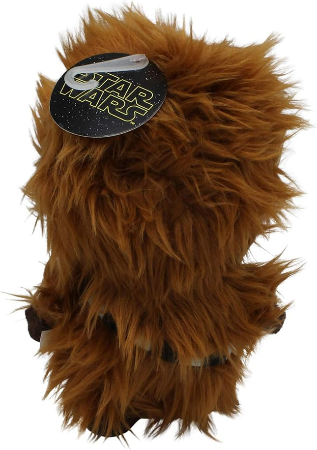 STAR WARS Plush Chewbacca Figure Dog Toy | Soft Squeaky Dog Toy | Medium