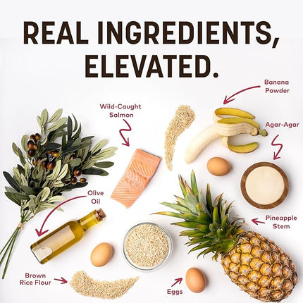 Earth Animal No Hide Chews - Long Lasting Rawhide Free Small Dog Chews Rolls, Salmon - 6 Count