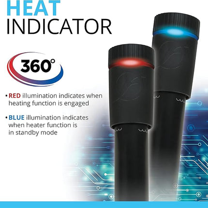 Fluval T100 Fully Electronic Heater for Freshwater Aquariums up to 30 Gal.