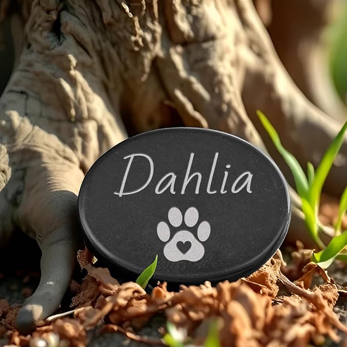 Memorial Stone for Pet, in Loving Memory Pet, Dog Sympathy Gifts, Cat Funeral Gifts, Dog Memorial Stone, Pet Bereavement Gifts, Personalized Pet Memorial Gifts for Dogs