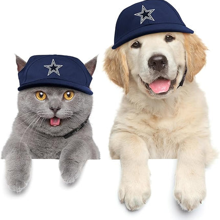Littlearth NFL Pet Baseball Hat - Officially Licensed Teams, Sizes: XS - XL