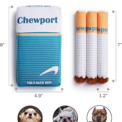 Nocciola Funny Dog Toys for Small Meidum Dogs, Squeaky Entertainment Stuffed Toys for Boredom, Anxiety Relief, Mentally Stimulating, Plush Dog Toys to Keep Busy and Occupied