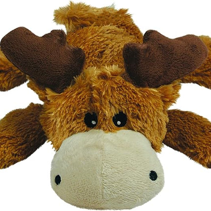 KONG - Cozie Marvin Moose - Indoor Cuddle Squeaky Plush Dog Toy - for Medium Dogs…