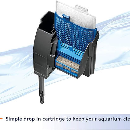 Aqueon Aquarium Fish Tank Starter Kit with LED Lighting 10 Gallon Fish Tank